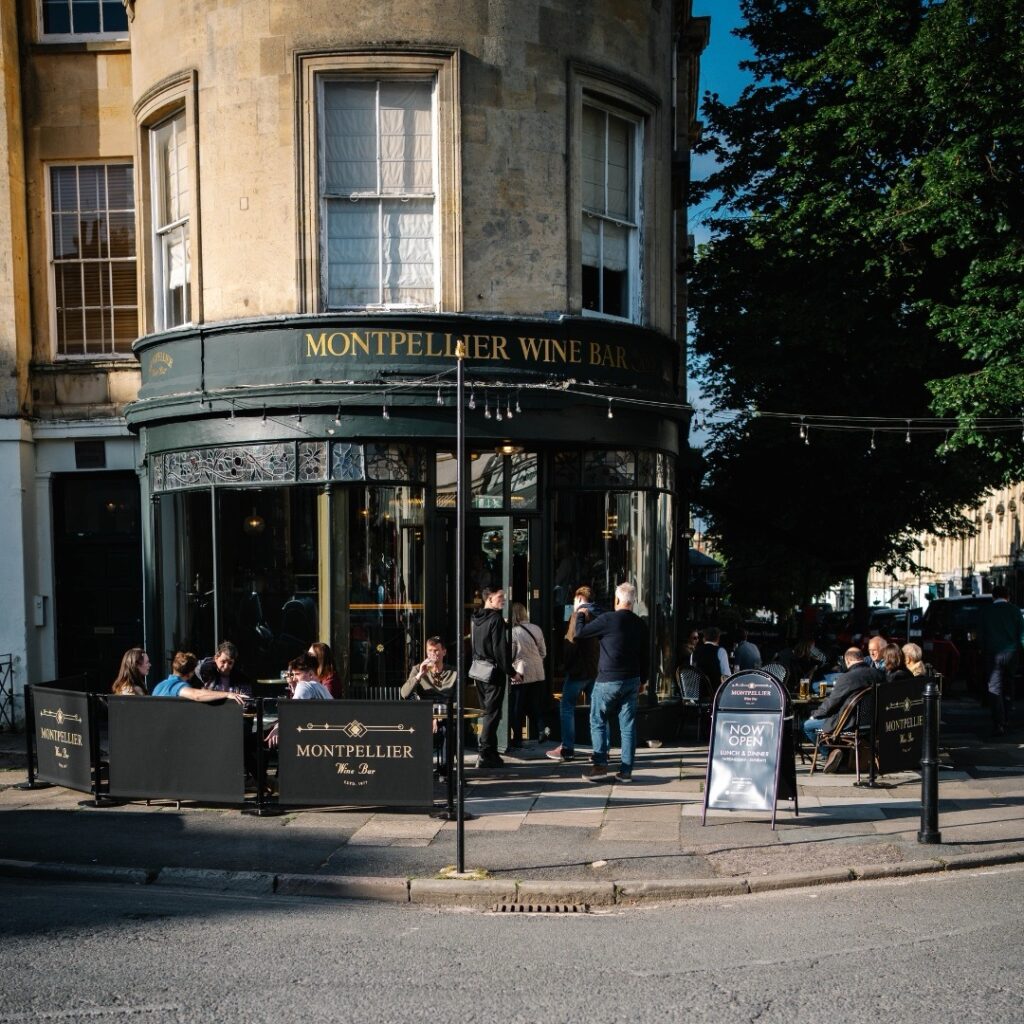 The Montpellier Wine Bar and Cellar Restaurant in Cheltenham